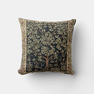 Coussin William Morris Vintage Tree & Birds.