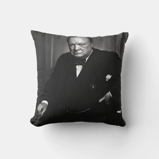 Coussin Winston Churchill (Recto)