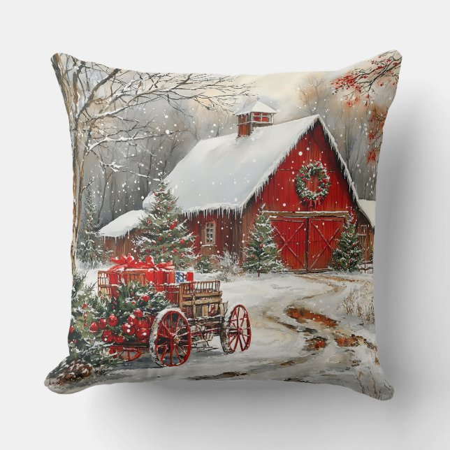 Coussin Winter Wonderland (Recto)