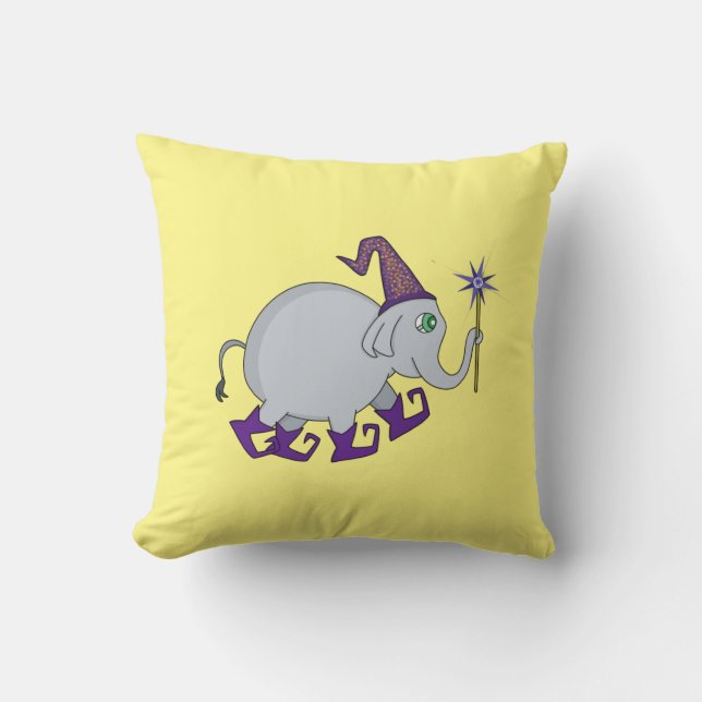 Coussin Wizard Elephant (Recto)
