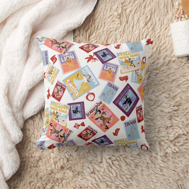 Coussin Wizard of Oz™ Character Print Toss Pattern (Couverture)