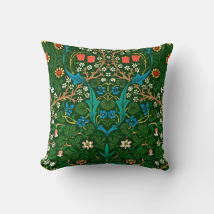Coussin WM Morris Blackthorn Motif Art nouveau