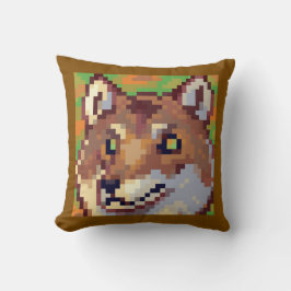 Coussin Wolf, Pixel Art, pixelart