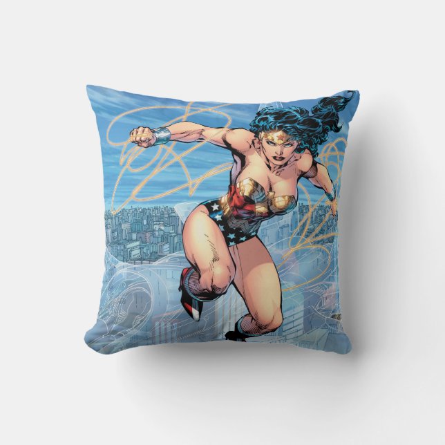 Coussin Wonder Woman Trinity Couverture comique #16 (Recto)