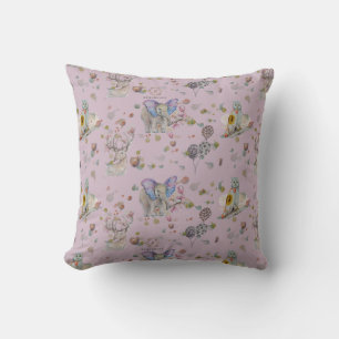 Coussin Woodland thème bébé