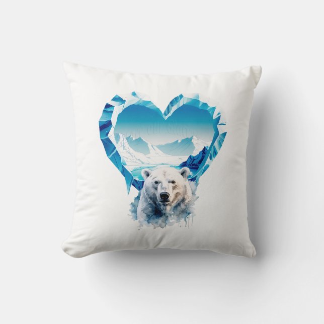 Coussin World Day for Glaciers  (Recto)