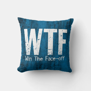 Coussin WTF : Gagnez L'Oreiller Face-off (Hockey)