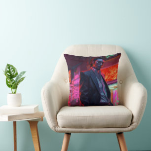 Coussin Yakuza Neon