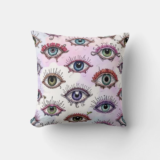 Coussin Yeux de Merveilleuse (Recto)