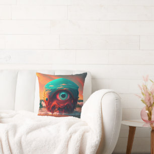 Coussin Yeux Ensanglantés