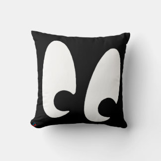 Coussin YEUX SUR VOUS / VOUS ÊTES ICI CooLSharpee.com Marq
