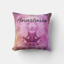 Coussin Yoga Extraordinaire violet