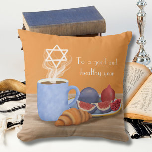 Coussin Yom Kippur Brise-le-jeune : Café, Grenades 