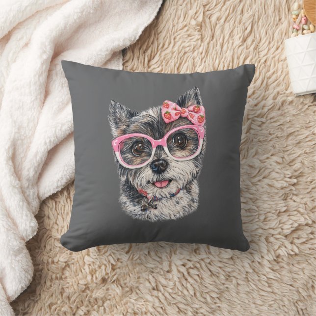 Coussin Yorkshire Terrier Gift for Dog Lovers (Couverture)