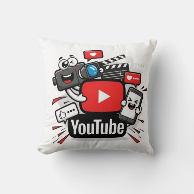 Coussin youtube (Recto)