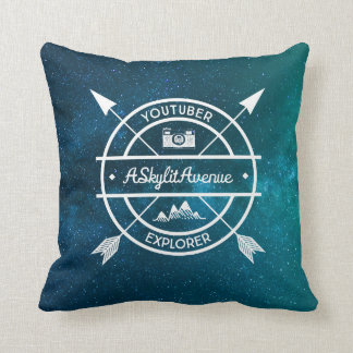 Coussin YouTuber/coussin d'explorateur