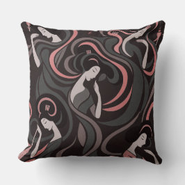 Coussin Yumeji Inspired Cushion – Hirado Woman Motif