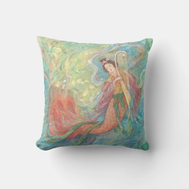 Coussin “Yura-yura” — Soft Serenity in Every Sway (Recto)
