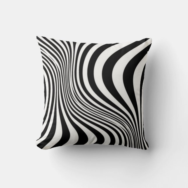 Coussin Zebra Animal Skin Texture Motif-88000 (Recto)