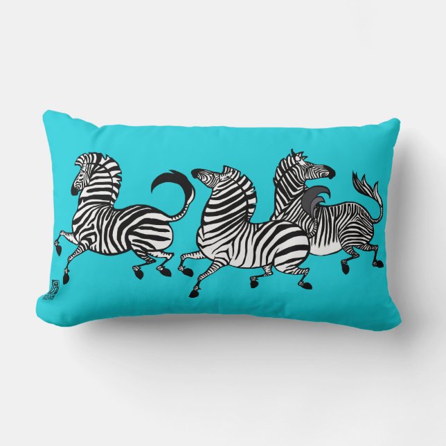 Coussin Zebra Lumbar (Recto)