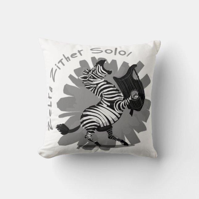 Coussin Zebra Zothero (Recto)