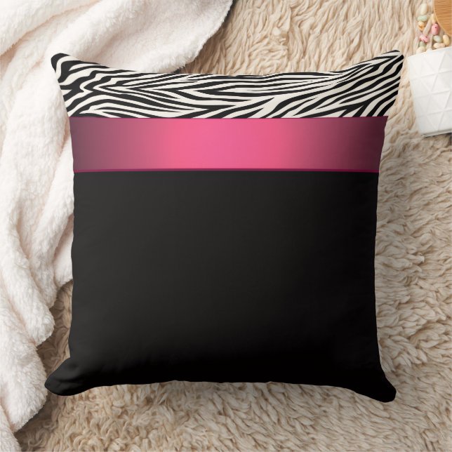 Coussin Zèbre (Couverture)