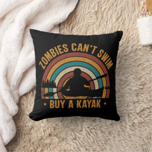 Coussin Zombies ne sait pas nager Acheter un Kayak