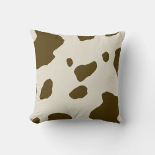 Coussin Zones de vache Brown posters de animaux