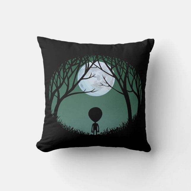 Coussins Aliens E.T. Cadeau Décor Alien & Keepsake (Recto)