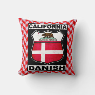 Coussins américains danois de Californie