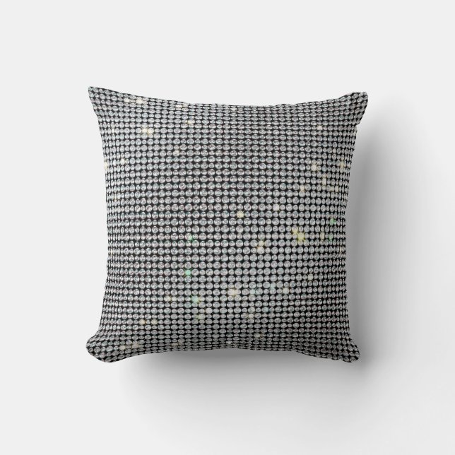 Coussins de diamant, Coussin brillant, cristal de  (Recto)