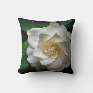 Coussins de fleurs de Gardenia blanches
