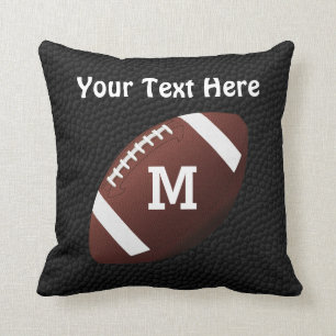 Coussins de football personnalisés avec NOM et NUM