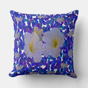 Coussins de jet de fleurs de printemps