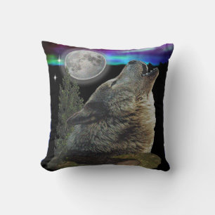 Coussins de l'art Wolf