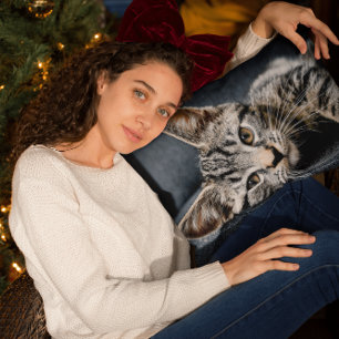 COUSSINS DE NOËL POUR CHATON MIGNON À CÂLINER