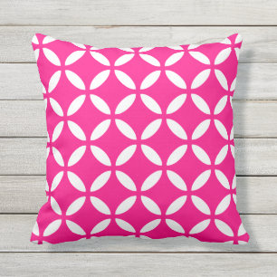 Coussins de plein air roses chaudes - Tuva Modern 