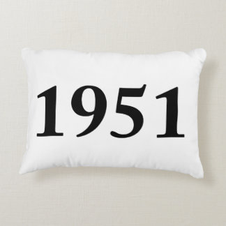 Coussins Décoratifs 1951 pour des anniversaires, anniversaires,