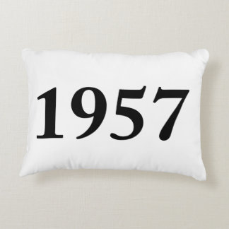 Coussins Décoratifs 1957 pour des anniversaires, anniversaires,