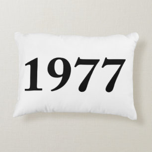 Coussins Décoratifs 1977 pour des anniversaires, anniversaires,