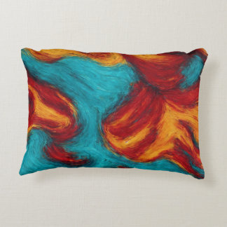 Coussins Décoratifs Abstract 3D Oil Painting