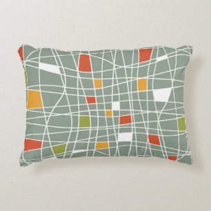 Coussins Décoratifs Abstrait sans fil : Design Motif moderne.
