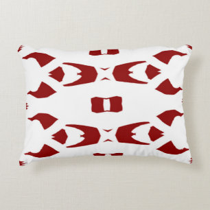 Coussins Décoratifs Accent Coussin, Un élégant motif en tissu A