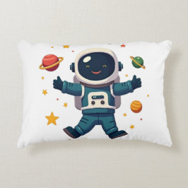 Coussins Décoratifs Adorable astronaute dans l'espace