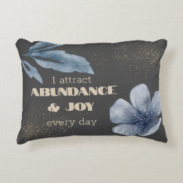 Coussins Décoratifs Affirmation de la manifestation - Personnalisée