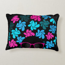 Afro Diva Turquoise & Hot Pink
