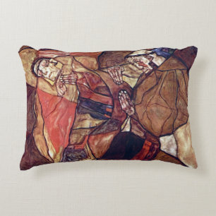 Coussins Décoratifs Agonie, la lutte finale par Egon Schiele