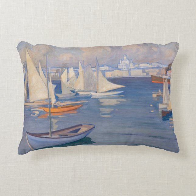 Coussins Décoratifs Albert Edelfeel - Port d'Helsinki (Devant)