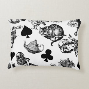 Coussins Décoratifs Alice Lapin Blanc Wonderland Classique