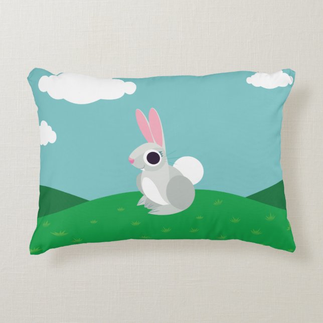 Coussins Décoratifs Alice le lapin (Devant)